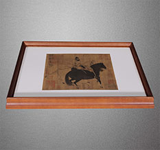 厦门市书画装裱配框服务案例